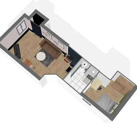 Апартаменты Cocon Calme & Colore Ideal Couple Ou Pro Анже