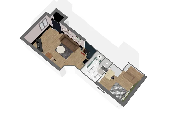 Апартаменты Sejour Confort 2 Personnes Ideal Couple Ou Pro Анже